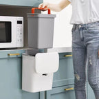 Lixeira Suspensa Bellari Clean© | Vedação Anti-Odor e Design Inteligente