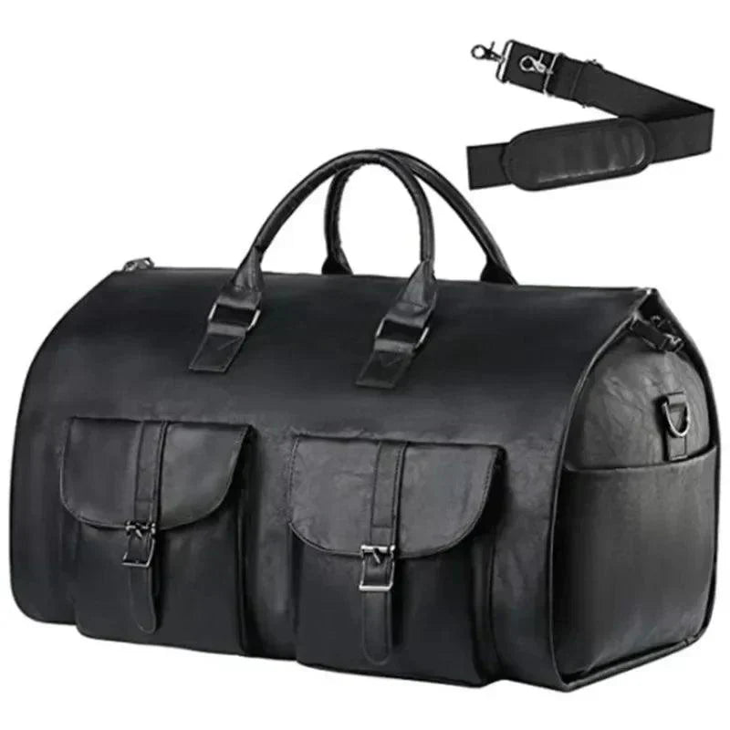 Garment Duffle – Bolsa Multifuncional em Couro Premium