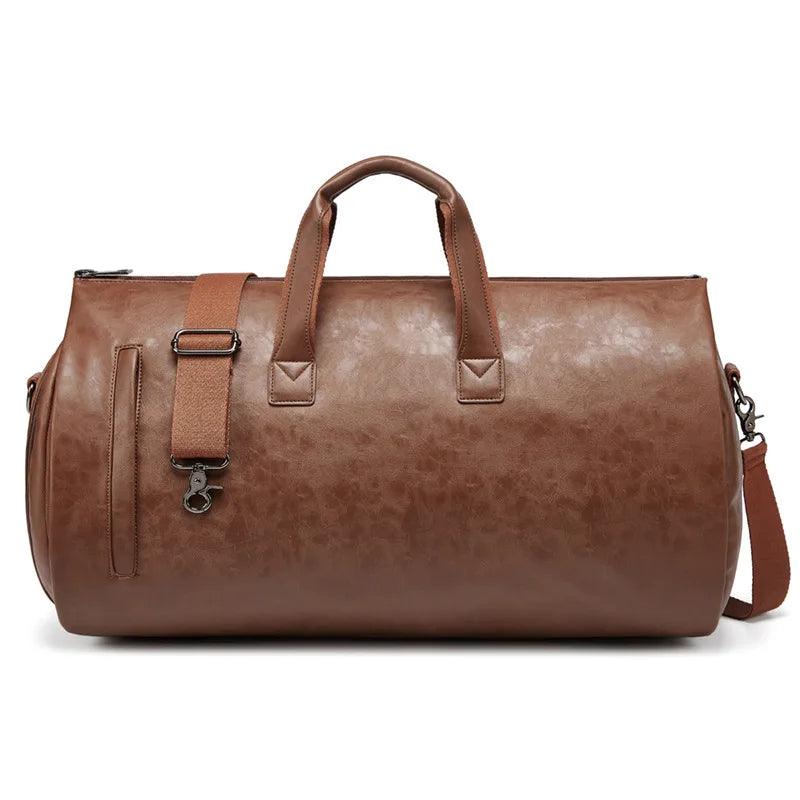 Garment Duffle – Bolsa Multifuncional em Couro Premium
